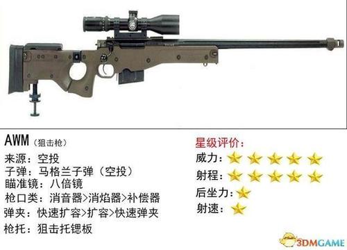 吃鸡中狙击枪伤害排名前十名游戏截图