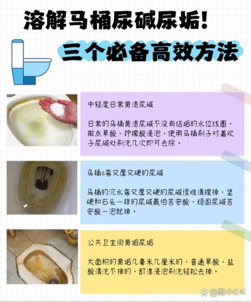 去除马桶尿碱妙招