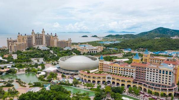 珠海长隆海洋王国14张卡片