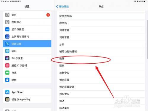 ipad截屏快捷键怎么设置游戏截图