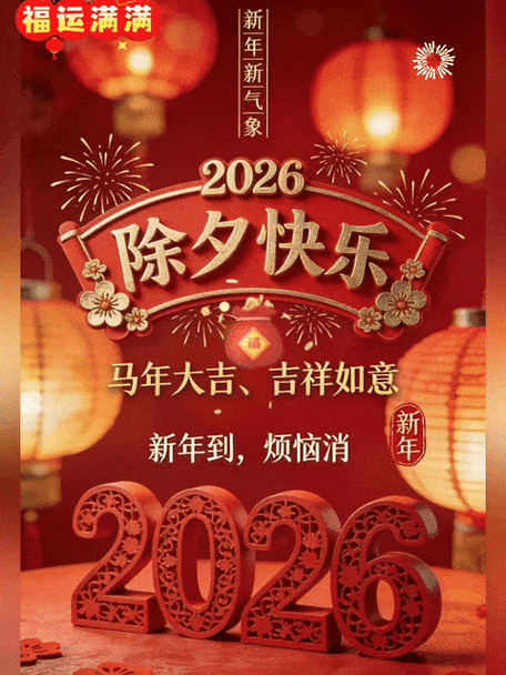 2026除夕祝福语图片