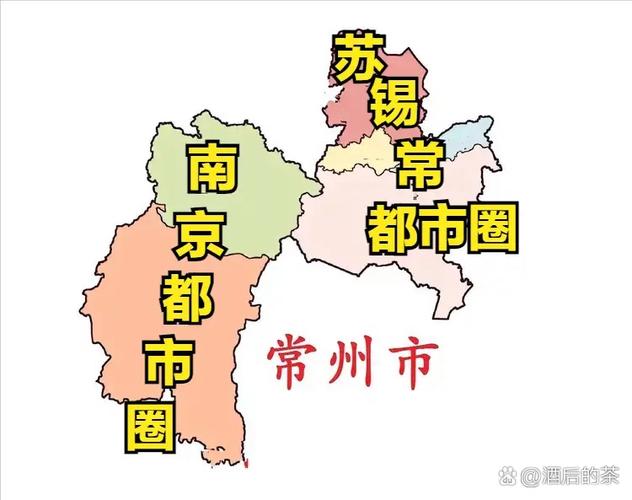 常州区域划分
