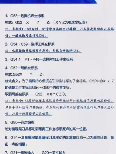 g71编程格式详解