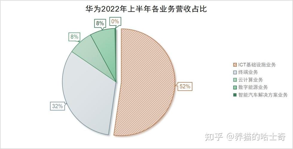 华为主要收入来源比例