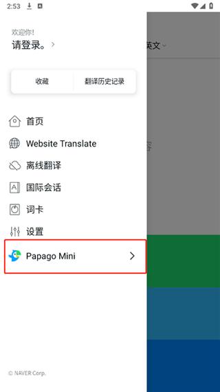 韩国papago翻译软件下载图标