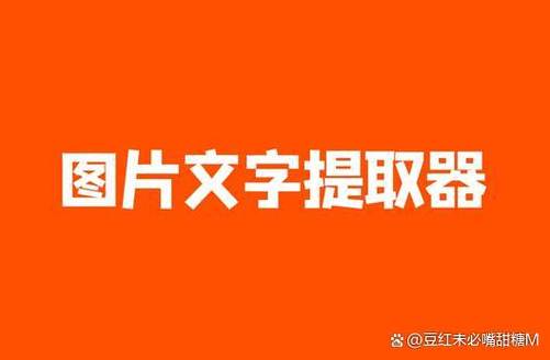 提取照片中的文字免费