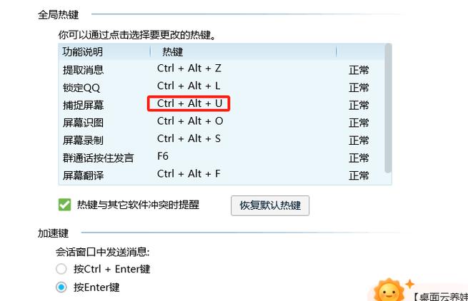 网页截图快捷键