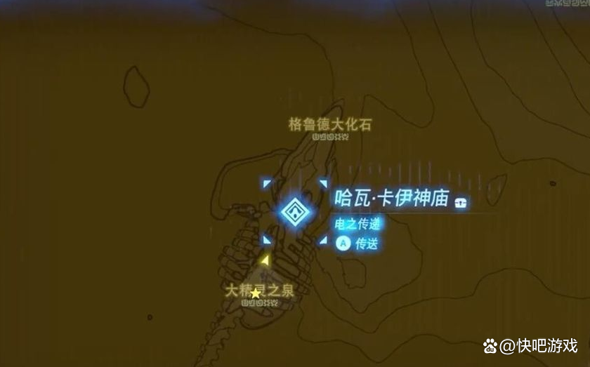 塞尔达4个大精灵位置图片