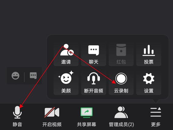 腾讯会议扩音器怎么开截图