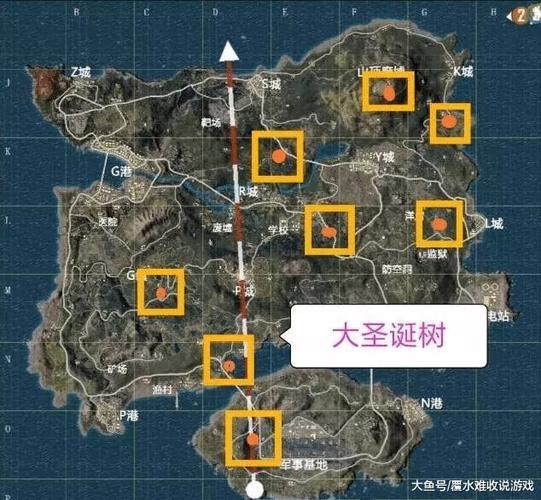 和平精英圣诞模式哪里有圣诞树