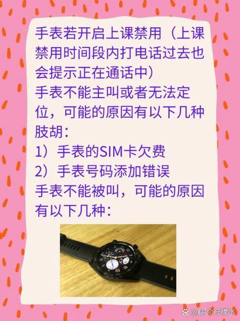 电话手表怎么设置只能接不能打电话图标