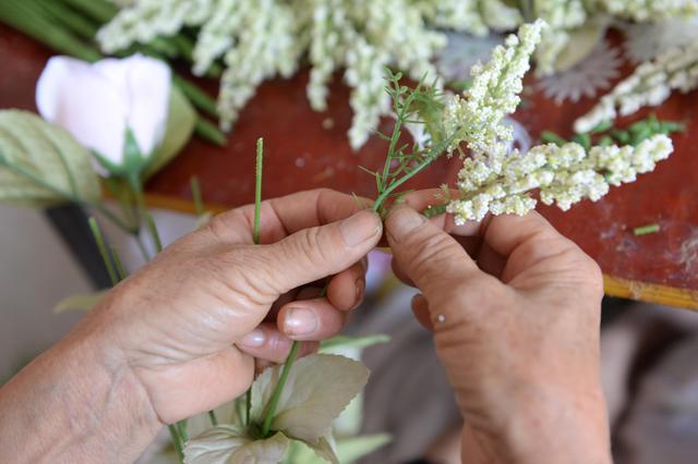 塑胶花加工厂