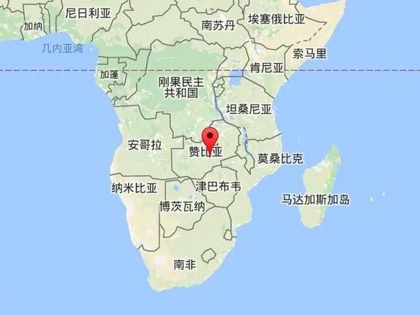 赞比亚在非洲什么地方