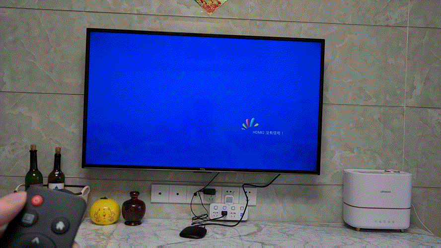 电脑连电视HDMI画面卡顿
