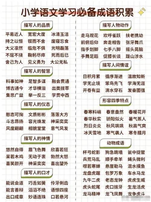 好什么人什么成语