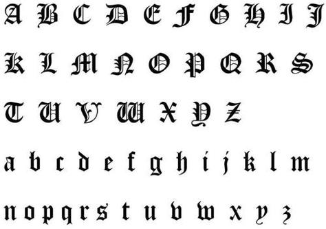 罗马体字体缩略图