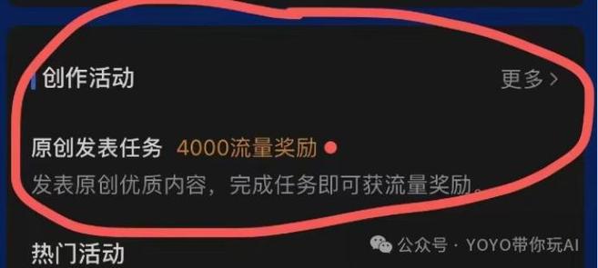 流量扶持是什么意思能有钱吗