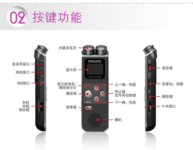 飞利浦录音笔使用方法视频教程