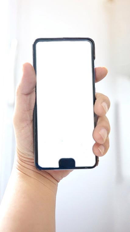 为什么手机屏幕都是白色的