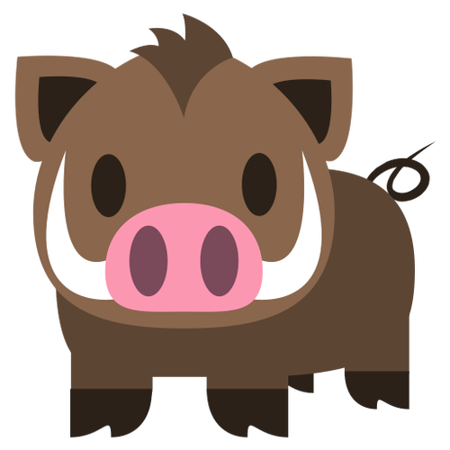 emoji小猪表情缩略图