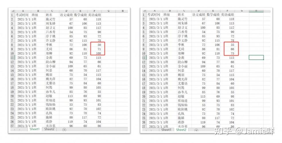 Excel如何比较一组数异常