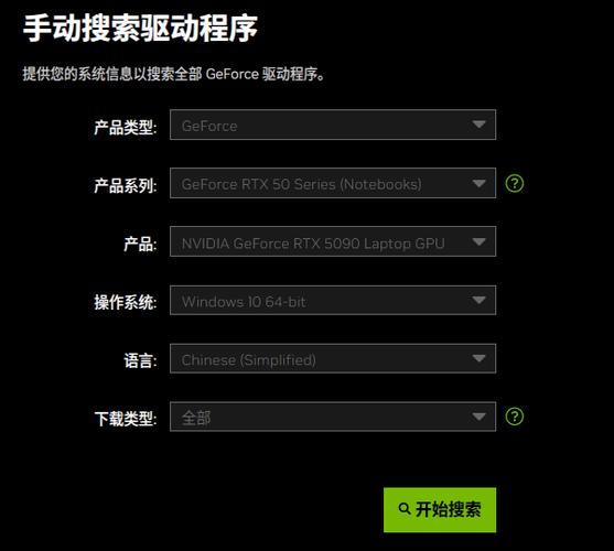 显卡驱动程序下载类型