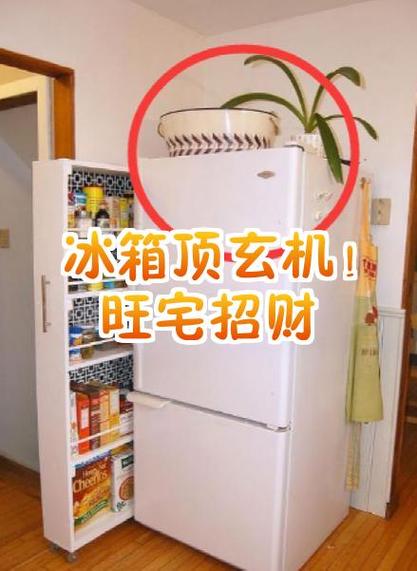 冰箱顶放招财猫可以吗