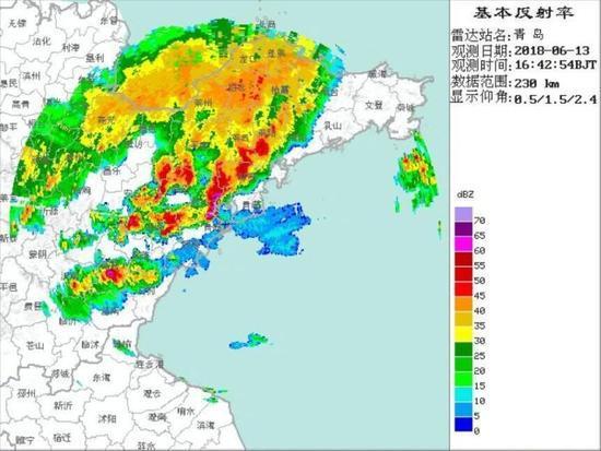 雷达卫星云图