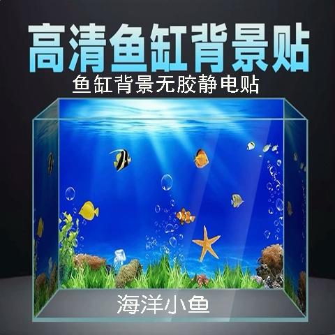 鱼缸三面贴壁纸的好处