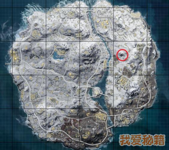 手机版吃鸡雪地空投山洞在哪
