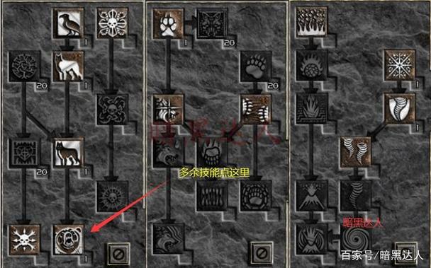 暗黑2德鲁伊纯召唤加点