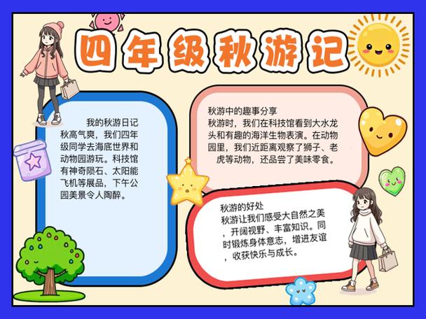 4人手抄报简单又丑