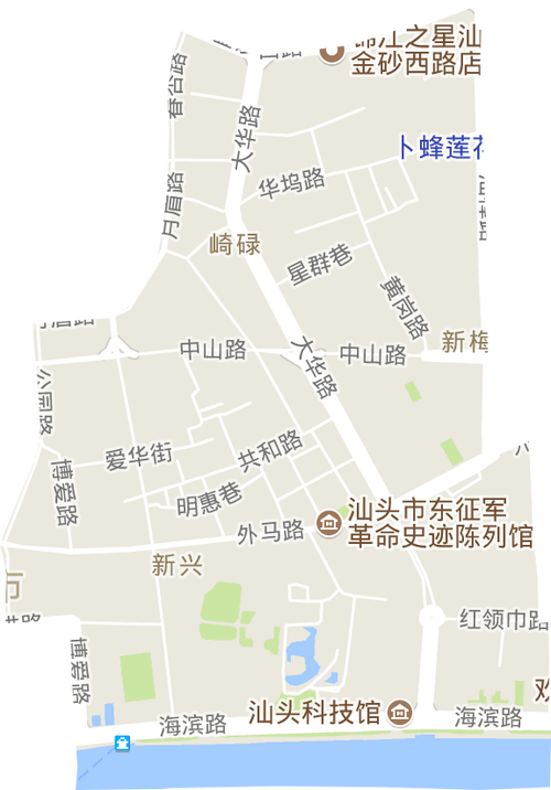 汕头市金平区地图详情