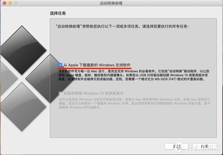 bootcamp第三项选不了