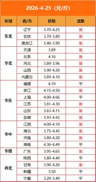 2026今日蛋价官网