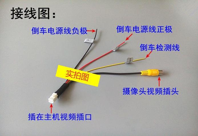 倒车摄像头4根线定义