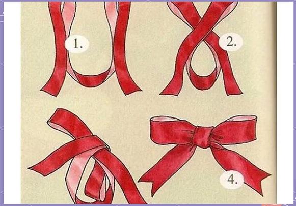 蝴蝶结的系法衣服腰带