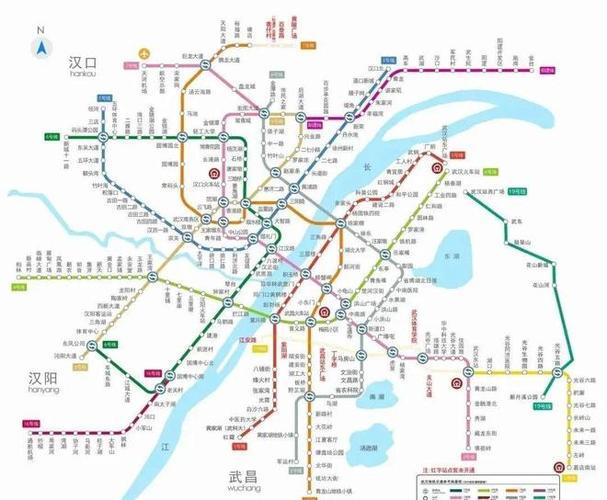 武汉地铁全图