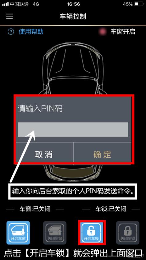 汽车pin码怎么查询