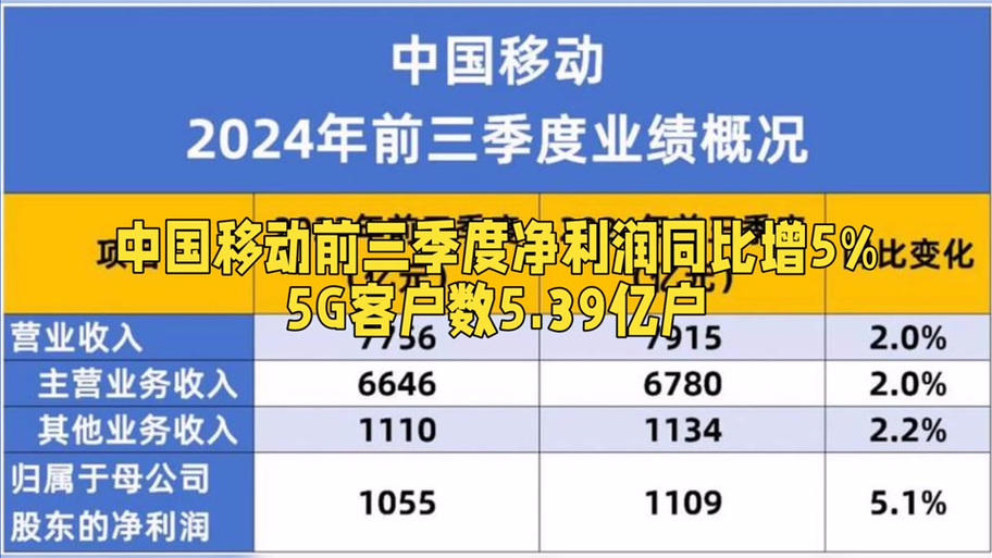 中国移动的净利润计算方法