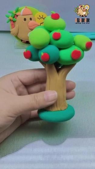 粘土做大树教程简单