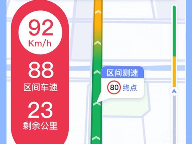 高德测速功能