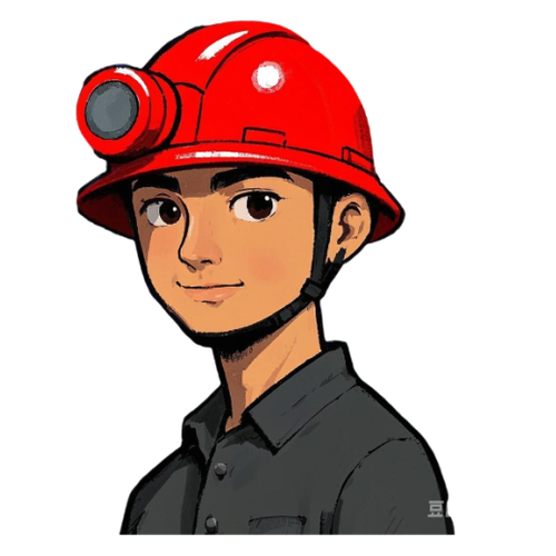 矿工漫画形象