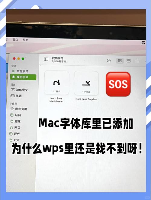 电脑安装了字体在wps里面找不到