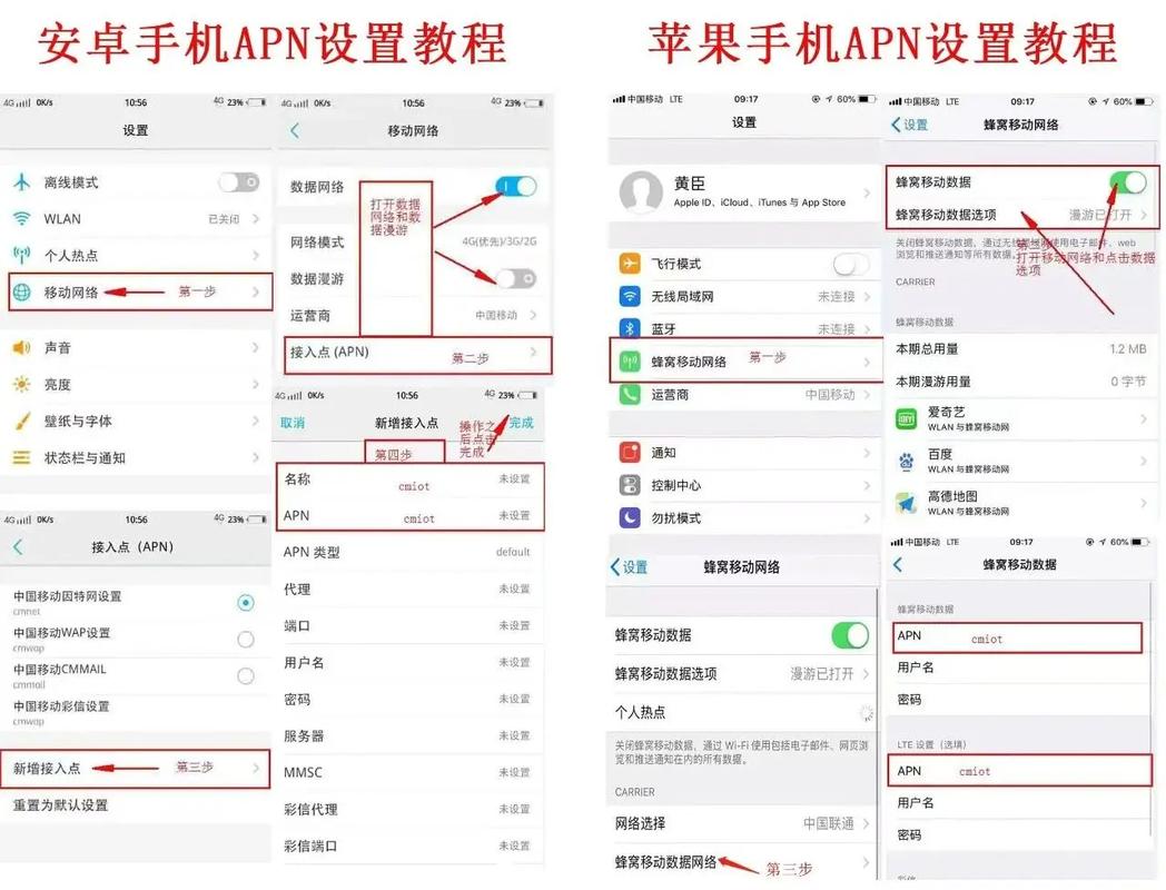 如何正确设置vodafone apn