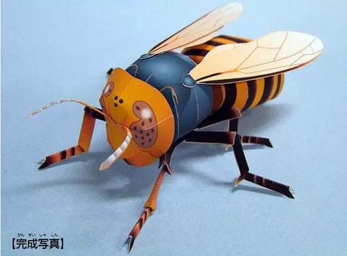 立体蜜蜂折纸
