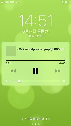 苹果手机锁屏显示音乐界面怎么取消