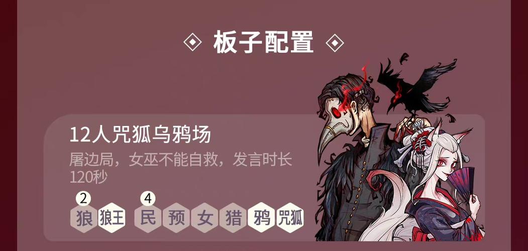12人咒狐乌鸦规则