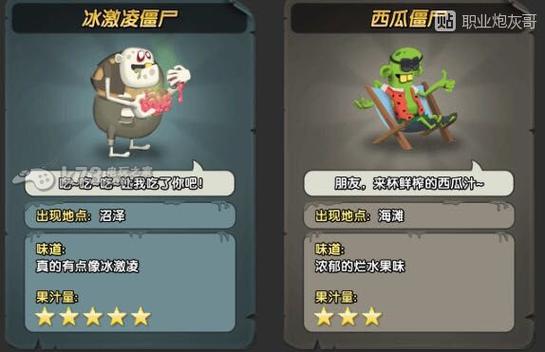僵尸榨汁机全部东西都有