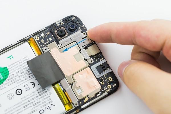 vivo x23炫彩版拆解教程